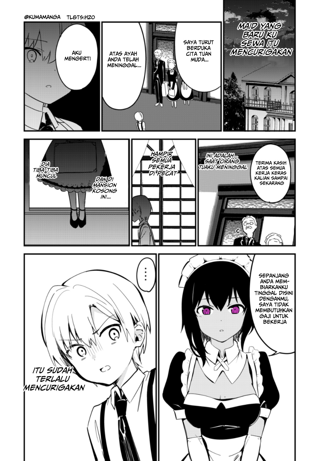 My Recently Hired Maid Is Suspicious (Webcomic) Chapter 03 Gambar 1